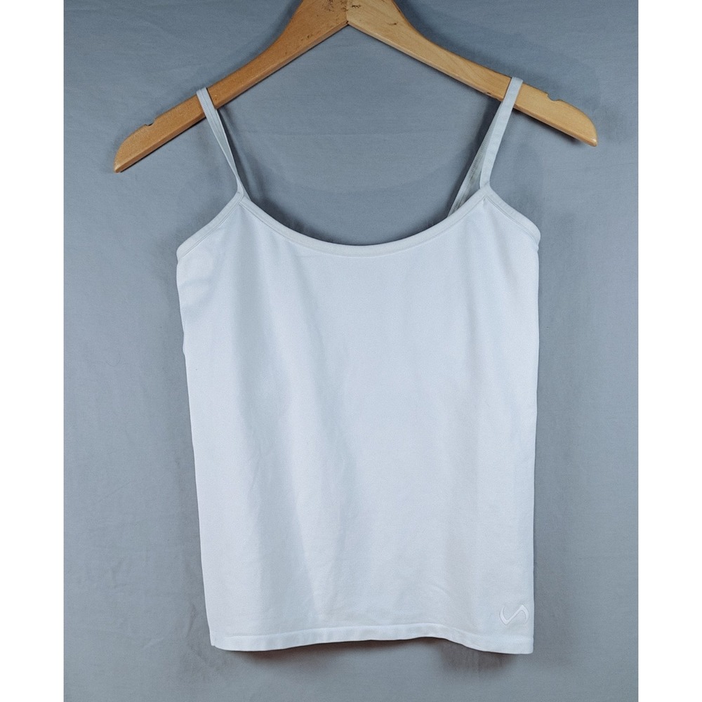 TLF Women's Set Of Two Tank Top Workout Blue And‎ White Small No Size Tag